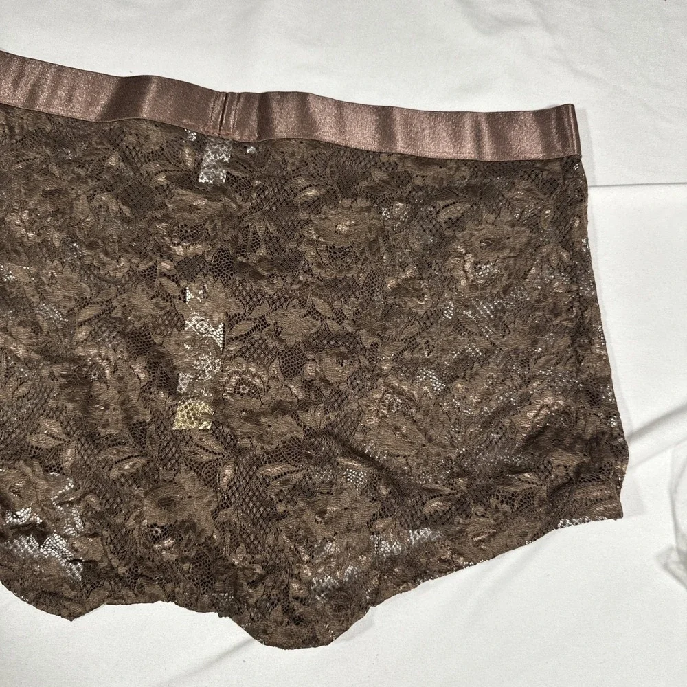 NWT Cosabella [Mens XL ] Lace Never Say Never Lace Classic Trunk Boxer UNO U1939